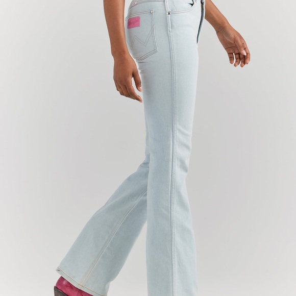 Girls wrangler x Barbie collab jeans size 14 Slim - Picture 6 of 6